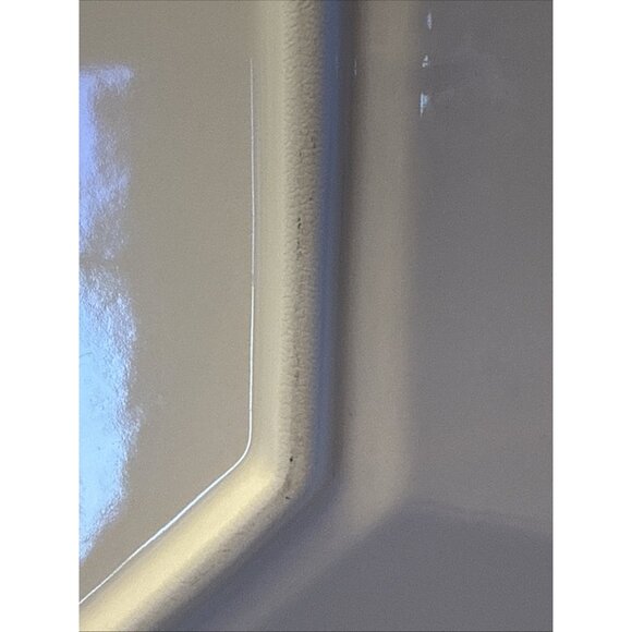 Vtg 1989 Albert Kessler Bird & Flower Blue & Pink Octagon Plate Tray 12.5 Japan. - Picture 8 of 8